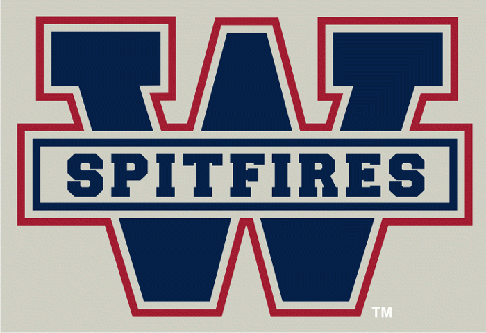Windsor Spitfires 2006-2009 alternate logo iron on transfers for T-shirts
